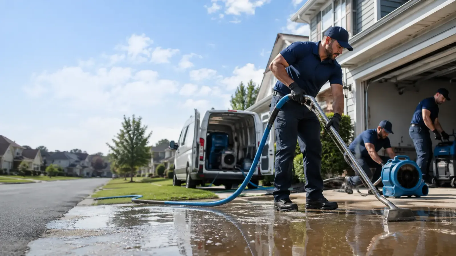 Flood Damage Restoration in Polk, OH